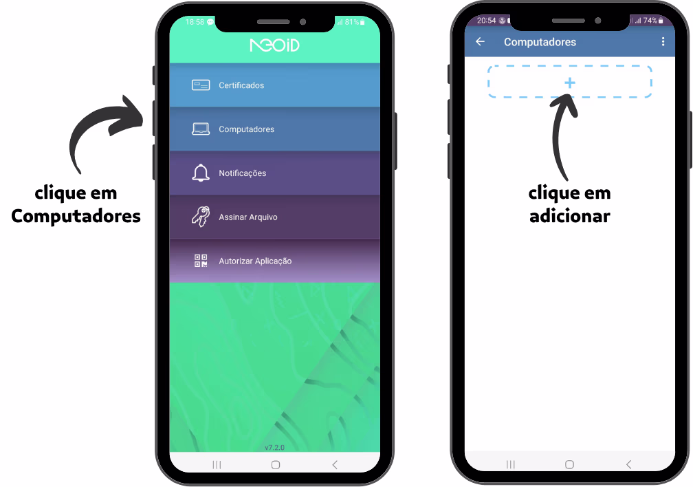 Instalação Serpro ID Desktop - Adicionar Computador