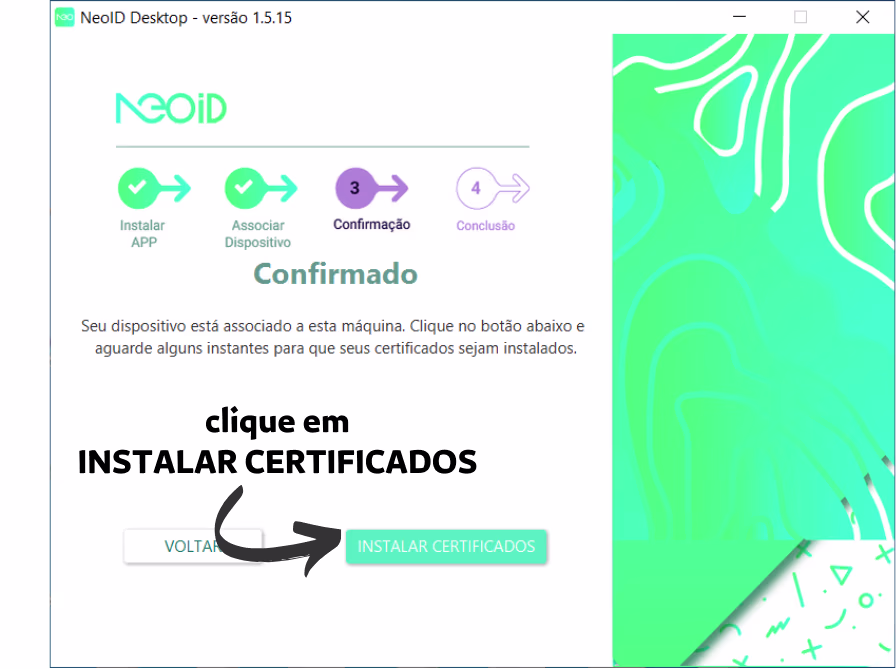 Instalação Serpro ID Desktop - Instalar Certificados