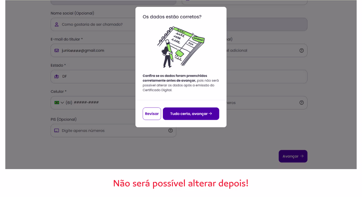 Atendimento Vline Soluti - Coleta Biométrica (Foto do Titular)